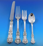 English King by Tiffany & Co Sterling Silver Flatware Set Service 40 pcs Dinner