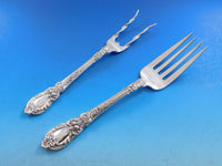 Charles II by Lunt Sterling Silver Flatware Set For 12 Service 174 Pieces Dinner