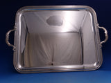 Annecy by Puiforcat France Silverplate Tea Coffee Serving Tray Unused 26" #8742