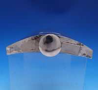Van Dyke by International Sterling Silver Flask 3/4 Pint 7 1/2" x 4 1/2" (#8290)