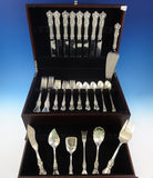 Marlborough by Reed & Barton Sterling Silver Flatware Set Service 47 Pcs Dinner