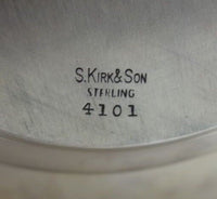 Calvert by Kirk Sterling Silver Candy Dish Wide Border 1 1/2" x 7" #4101 (#2996)