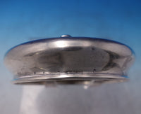 Art Nouveau by Mauser Sterling Silver Cut Crystal Dresser Jar with Putti (#7254)