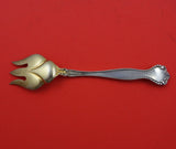 Raleigh by Alvin Sterling Silver Ice Cream Fork Gold Washed Original 5" Heirloom