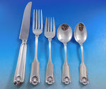 Fiddle Shell by Frank Smith Sterling Silver Flatware Set Service 43 pcs Dinner