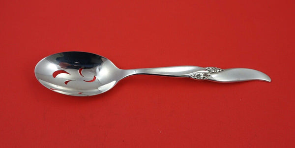 Lake Louise by Northumbria Sterling Silver Pierced Serving Spoon 8 5/8" original