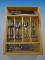 Stanton Hall by Heirloom Oneida Sterling Silver Flatware Set Service 24 pieces