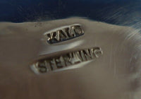 Kalo Sterling Silver Salt Dip and Pepper Shaker Set 2pc (#2297)