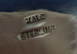 Kalo Sterling Silver Salt Dip and Pepper Shaker Set 2pc (#2297)