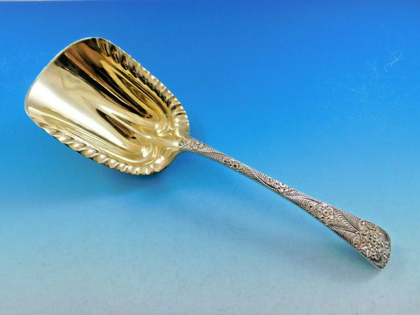 Antique Engraved by Tiffany and Co Sterling Silver Cracker Scoop GW 9 3/8"