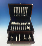 American Victorian by Lunt Sterling Silver Flatware Set 8 Service 51 Pieces