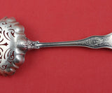 Olympian by Tiffany Co Sterling Silver Sugar Sifter Oval swirl piercing 6 1/4"