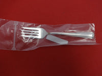 Embassy Scroll Gold by Lunt Sterling Silver Salad Fork 6 3/8" New