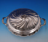 Italian .800 Silver Soup Tureen Gold Washed Interior Louis XV (15th) Style #7603