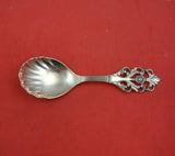 Viking Rose by Th. Marthinsen Norwegian Sterling Silver Sugar Spoon 4 7/8"