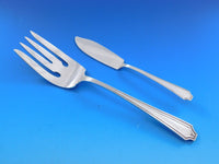 King Albert by Whiting Sterling Silver Flatware Set for 12 Service 59 pieces