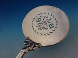 Acorn by Georg Jensen Sterling Silver Tomato Server Pierced with Flowers 8 7/8"