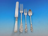 Tang by Christian Heise 830 Silver Dinner Flatware Set Service Handmade