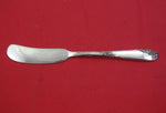 Sweetheart Rose by Lunt Sterling Silver Butter Spreader flat handle 5 3/4"