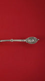 Medallion by Wendt Sterling Silver Crumber w/ Brite-Cut Design 13 1/2"