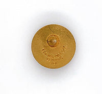 10k Yellow Gold Kiwanis Tie Tack Lapel Pin with Blue White Enamel (#J6257)