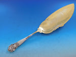 Georgian By Towle Sterling Silver Fish Server Gold-washed 12" Vintage