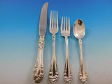 Normandie by Northumbria Canada Sterling Silver Flatware Set Service 59 pieces