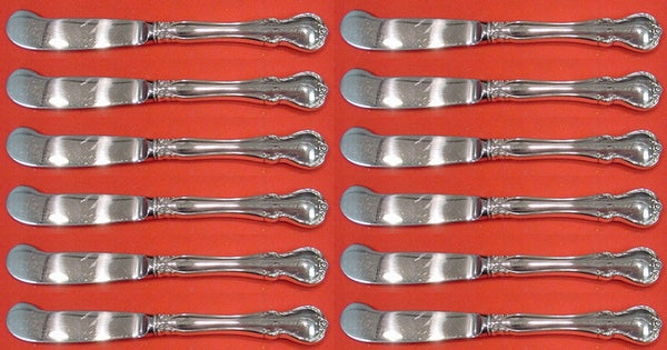 French Provincial by Towle Sterling Silver Butter Spreaders HH paddle Set 12 pcs