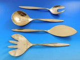 Kopenhagen Gold by Wmf 800 Silver Flatware Service 12 Dinner Set 178 pcs Modern