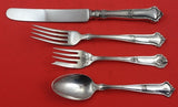 Saxon by Wallace Sterling Silver Regular Size Place Setting(s) 4-Piece Flatware