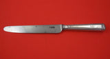 English Georgian Sterling Silver Dinner Knife by WS w/ beaded handle 11 1/4"