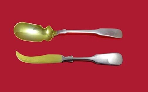 Eighteen Ten 1810 by International Sterling Silver Caviar Set 2pc Custom GW