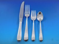 Old Maryland Plain by Kirk Sterling Silver Flatware Set Service 42 pcs Dinner
