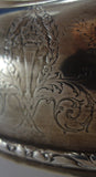 Orange Blossom by International Sterling Silver Flower Arranger w/SP Frog #2508