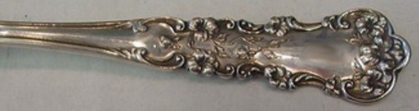 Pansy by International Sterling Silver Baby Food Pusher Custom Made To Order