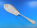 Dew Drop by Shiebler Sterling Silver Fish Server Brite-Cut Fish and Seaweed 12"