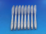 Celeste by Gorham Sterling Silver Butter Spreader HH Modern Set of 8pcs 6 1/2"