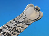 Vine by Tiffany and Co Sterling Silver Soup Ladle Ruffled Edge with Tomatoes 12"