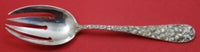 Baltimore Rose by Schofield Sterling Silver Serving Spoon Pierced 4-Tine Open