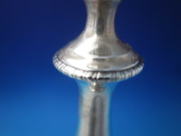 Gadroon by QR Sterling Silver Candlestick Pair 12" Tall Vintage #2538 (#6115)
