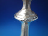 Gadroon by QR Sterling Silver Candlestick Pair 12" Tall Vintage #2538 (#6115)