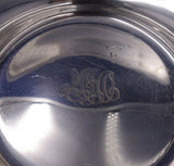 Lap Over Edge Acid Etched by Tiffany and Co Sterling Silver Fruit Bowl (#4975)