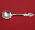 Queen by Mount Vernon / Howard Sterling Silver Cream Soup Spoon  5 5/8"