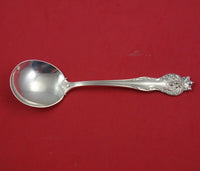 Queen by Mount Vernon / Howard Sterling Silver Cream Soup Spoon  5 5/8"