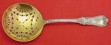 Kensington by Gorham Sterling Pea Spoon Gold Washed 8 1/2"