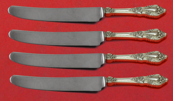 Eloquence by Lunt Sterling Silver Fruit Knife Set 4pc Custom Made 7" HHWS