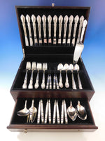 Grandeur by Heirloom Oneida Sterling Silver Flatware Set for 12 Service 80 pcs