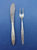 Lace Point by Lunt Sterling Silver Flatware Set for 12 Service 51 Pieces