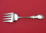 Lucerne by Wallace Sterling Silver Salad Serving Fork 4-Tine Splayed 8 3/4"