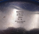 Martele by Gorham Sterling Silver Set of 5 Soup Bowls with Daisy Motif (#4660-2)